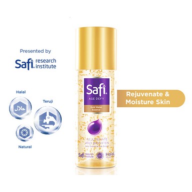 [GROSIR ] Safi age defy gold water essence 30 ml  , 100 ml