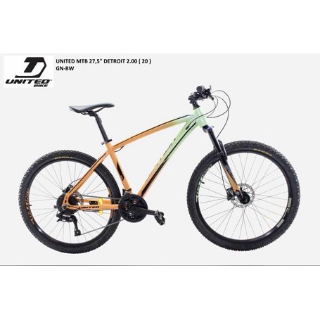 SEPEDA MTB UNITED DETROIT 2.00 27,5 INCH