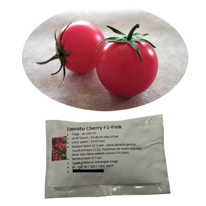

Tomat Cherry F1-Pink- 10benih