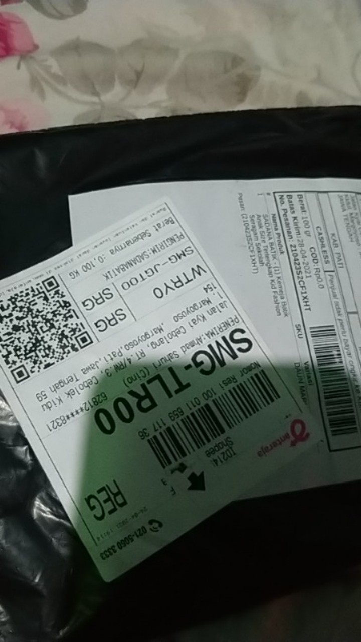 Sadana Batik - (1) Kemeja Batik Anak Size Terlengkap Kid Fashion Seragam Sekolah