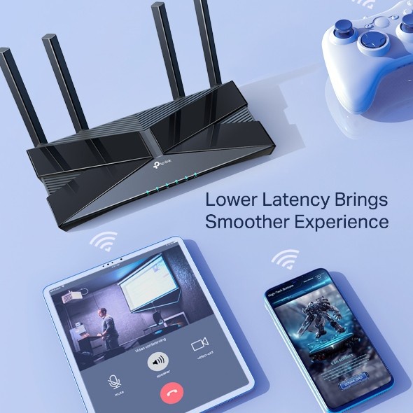 Router 5 Port TP-Link | TP Link Archer AX50 AX3000 Dual Band Gigabit Wi-Fi 6 Router - Garansi 1 Tahun