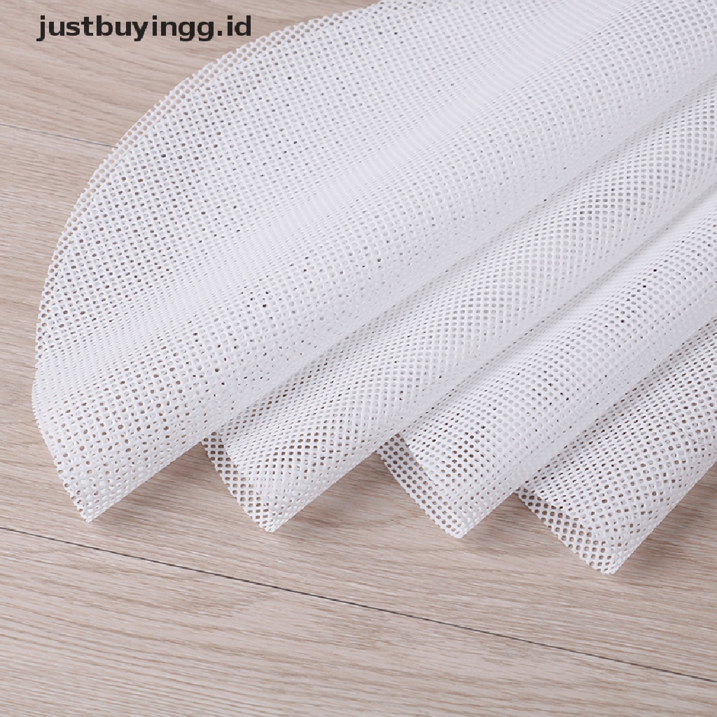 (Justbuyingg.Id) Alas Kukusan Pangsit / Roti Bentuk Bulat Bahan Silikon Mesh Anti Lengket