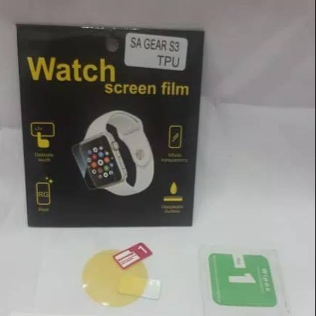 Anti gores screen guard nano shock Samsung Gear S3 TPU film