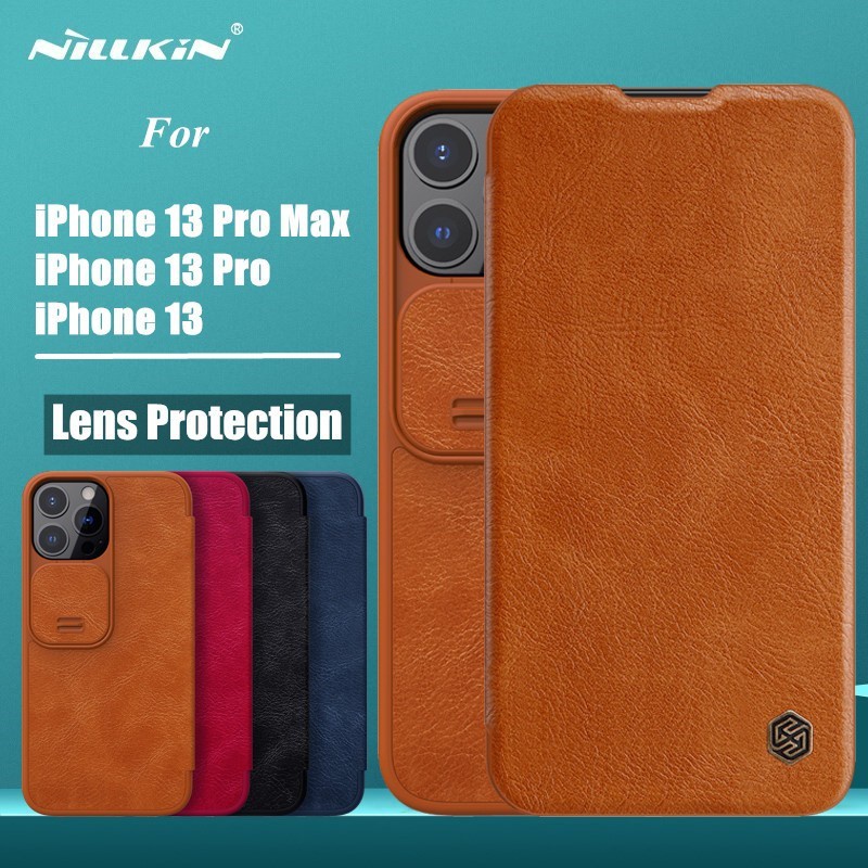 Nillkin QIN PRO Iphone 13 iPhone 13 Mini iPhone 13 Pro iPhone 13 Promax Leather Flip