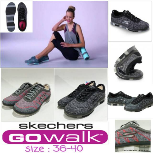 Sepatu skechers goflex walk woman sepatu skechers tali