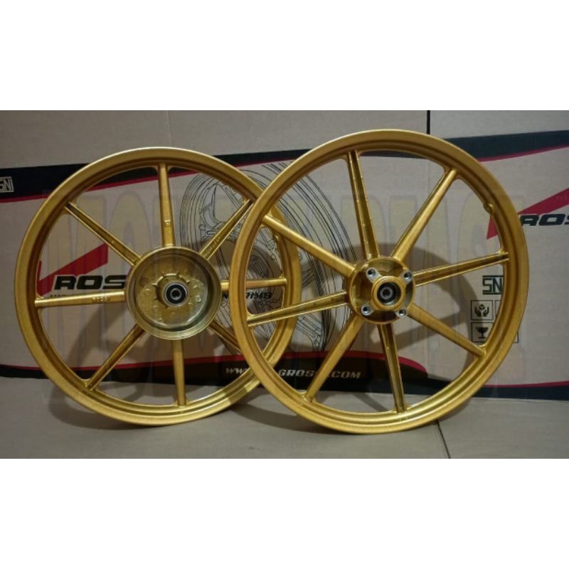 Velg VRossi Zigen Swan palang 8 Yamaha Jupiter Z1 MX Old Vega ZR Ring 17