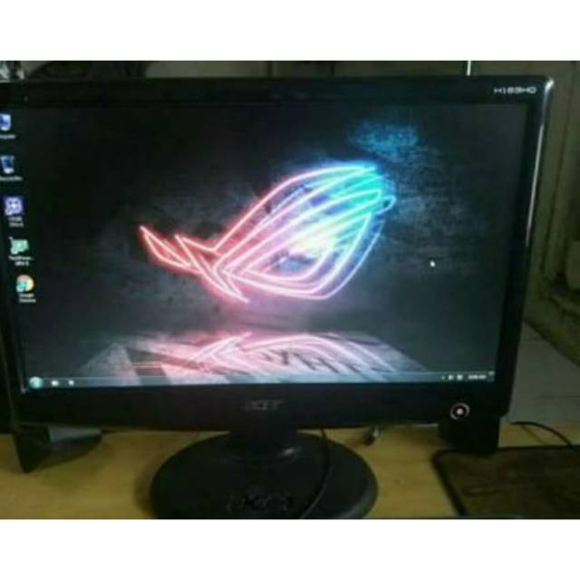 Jual monitor Acer 16 inch mulus siap pakai