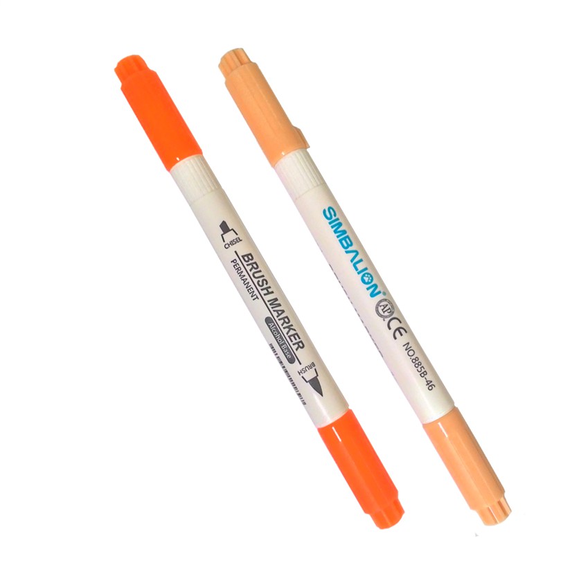 

Simbalion Brush Marker Set Skin Tones