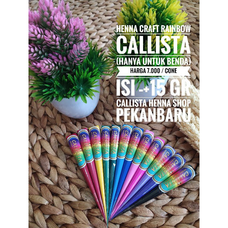 

HENNA CRAFT RAINBOW CALLISTA