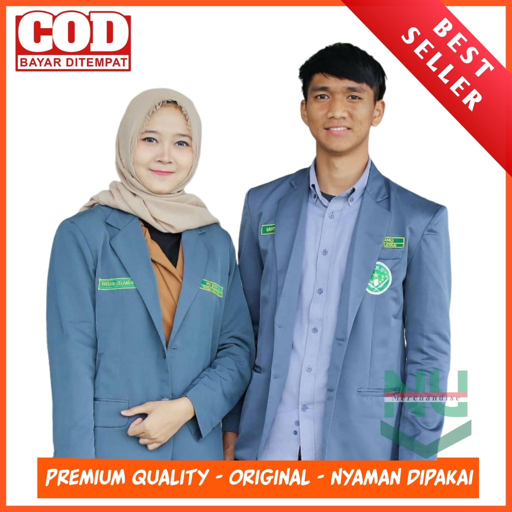 Jas IPNU Original 100% - Jas IPPNU - Jas IPNU - Jas IPNU Bordir Nama Bordir Logo - Jas IPNU Bordir N