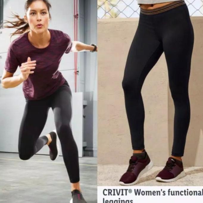 Pakaian Olahraga Wanita Legging Sport Crivit
