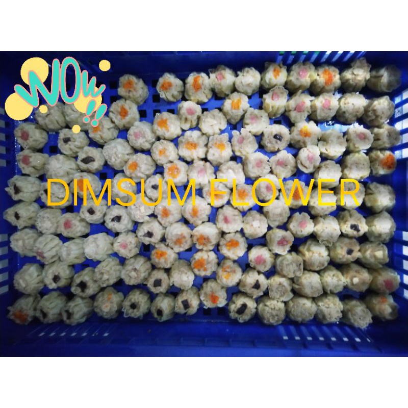 

Ay00! Dimsum Ayam Frozen 25pcs Mix Topping Halal