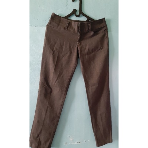 Celana panjang wanita prelove..lingkar pinggang 78 cm..panjang celana86 cm