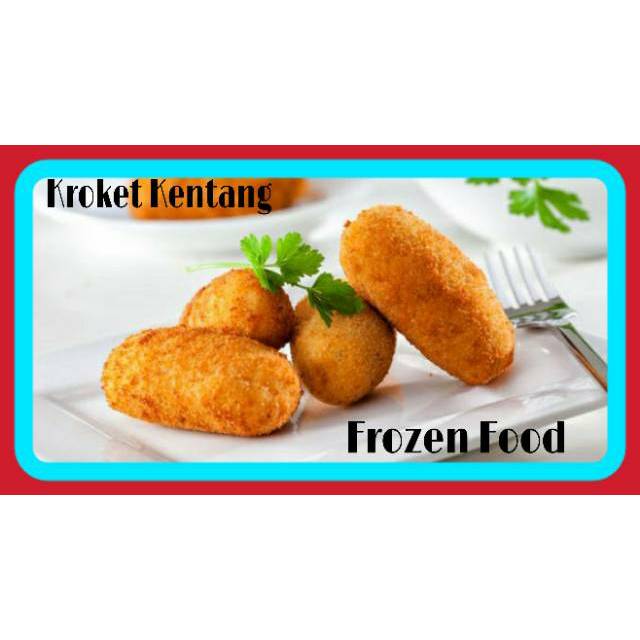 

Frozen food kroket kentang