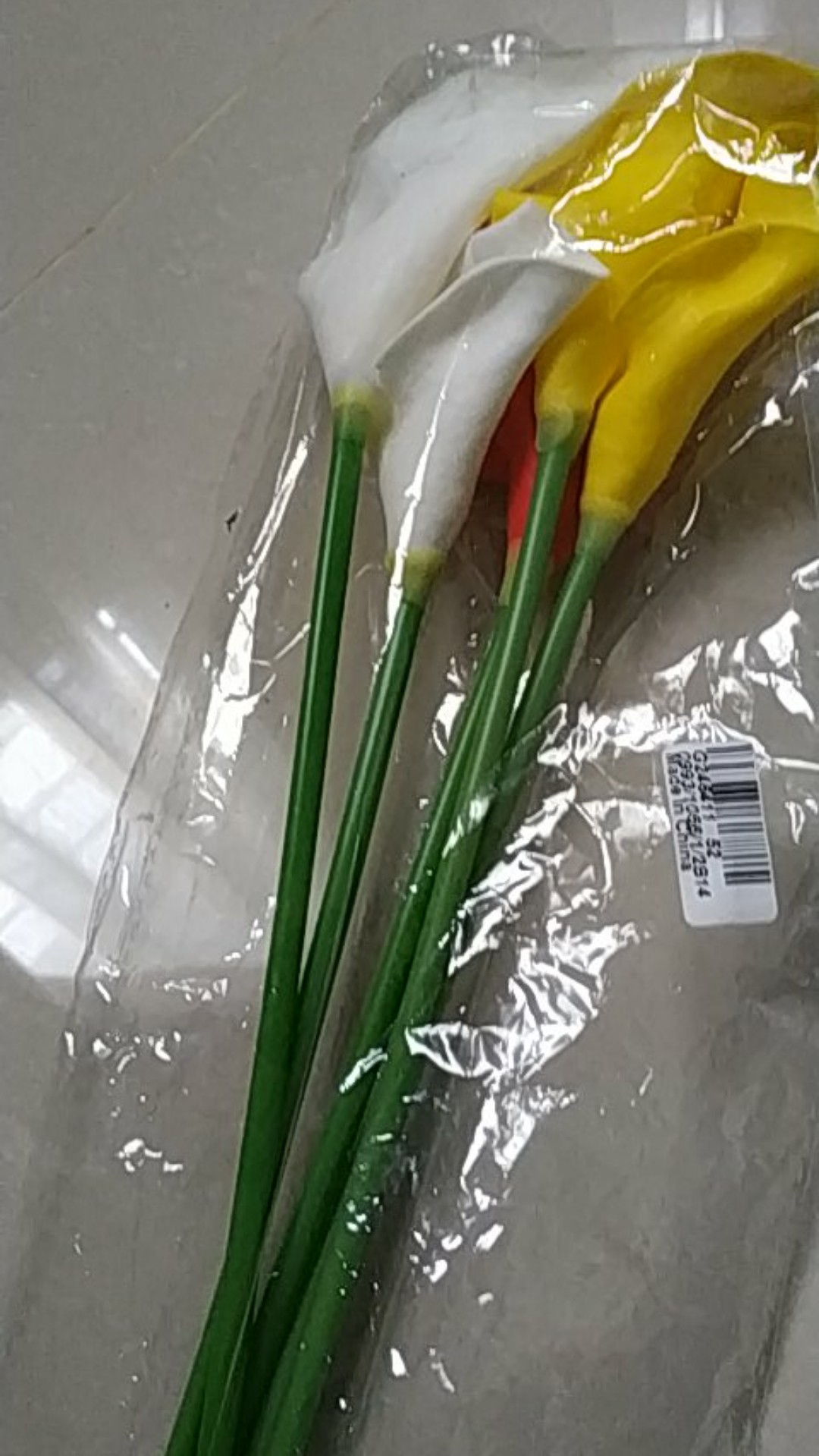 Bunga Lily Latex / Artificial Calla Lily (harga Per Tangkai)