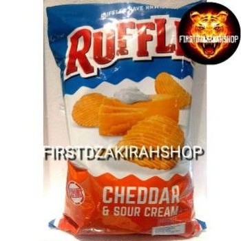 

ruffles cheddar sour & cream ranch flavor 184gr ciki ruffles
