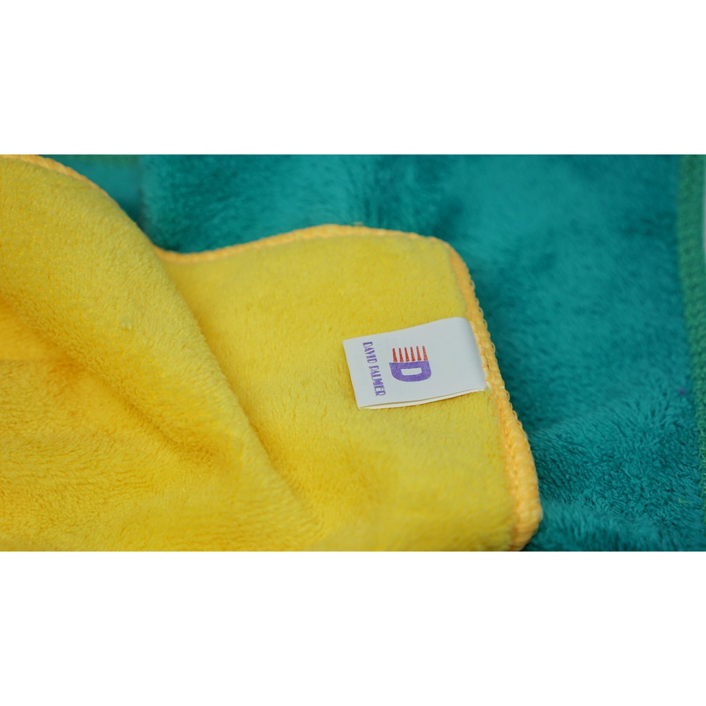 Kain Lap Microfiber / Mikrofiber Tebal Halus ( 30x30cm ) David Palmer - Lap Mobil / Motor Lap Dapur