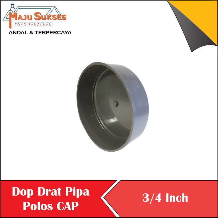 Dop Pipa Polos Lokal Dop Tutup Paralon 2 1/2 sd 6 inch kualitas