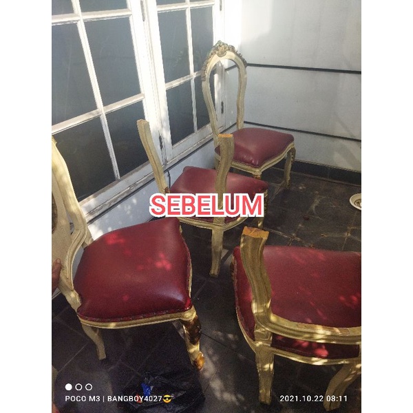 service sofa, bangku, dan kursi makan