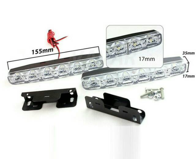 LED DRL 8 LED LUX BEST SELLER - DRL8led