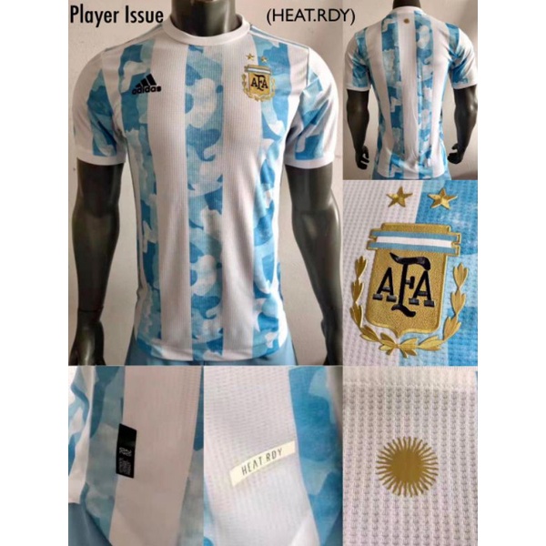 Jersey Argentina Home Player Issue Terbaru 2021/2022 GO Import