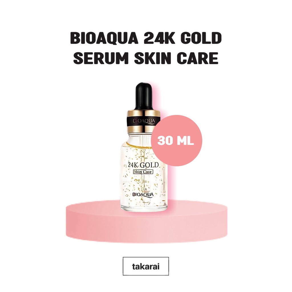 [COD] Bioaqua 24k Gold Paket 3in1 Treatment Kecantikan Anti Penuaan Dini &amp; Menyamarkan Flek Noda Bekas Jerawat