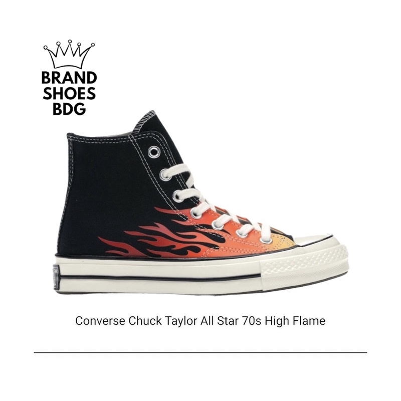 Converse 70s High Flame Red Black