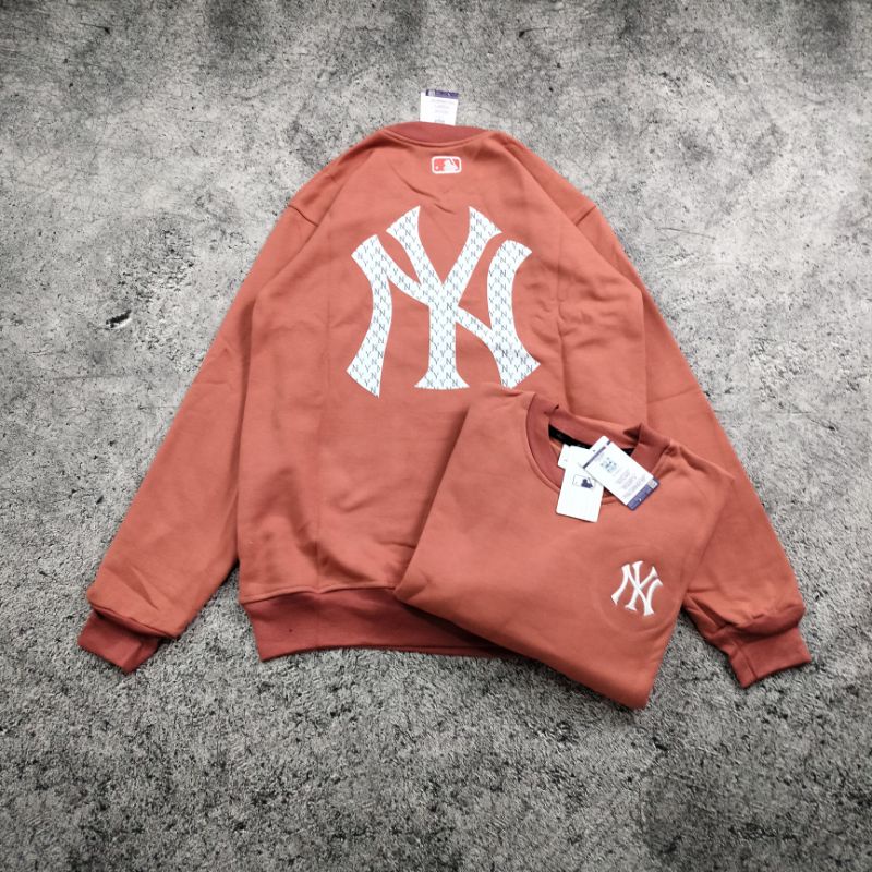 CREWNECK NY MLB JAPAN MARKET AUTHENTIC FULLTAG &amp; LEBEL