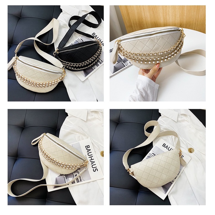 BJ81799 - BLACK/BROWN/RED/WHITE - TAS WANITA FASHION IMPORT MODIS ELEGAN TERMURAH TERLARIS TERBARU BAGSTORE JAKARTA TAS BATAM GT1799