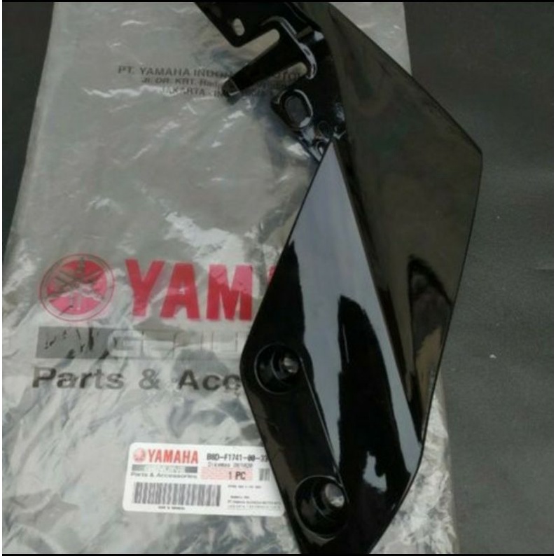 COVER BODY BELAKANG (SEBELAH) KANAN / KIRI MT15 MT 15 HITAM ORI B8D YAMAHA