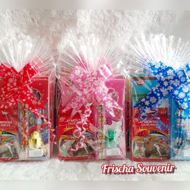 

Paket Hemat FS024 Bingkisan Ulang Tahun / Souvenir Ultah / Stationary Set / Alat Tulis Set /Hadiah