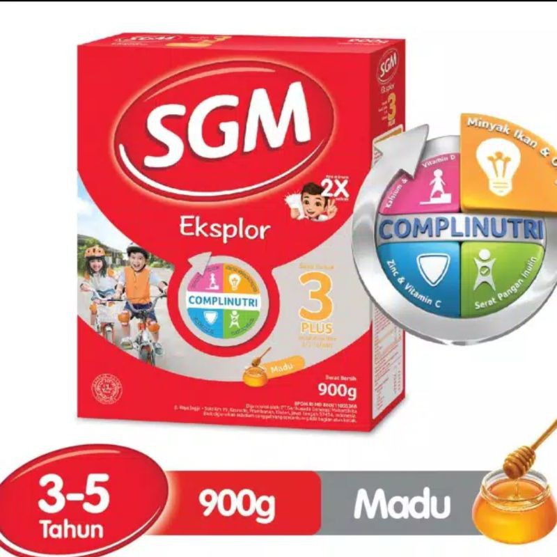 

SGM 3+ Madu 900gr