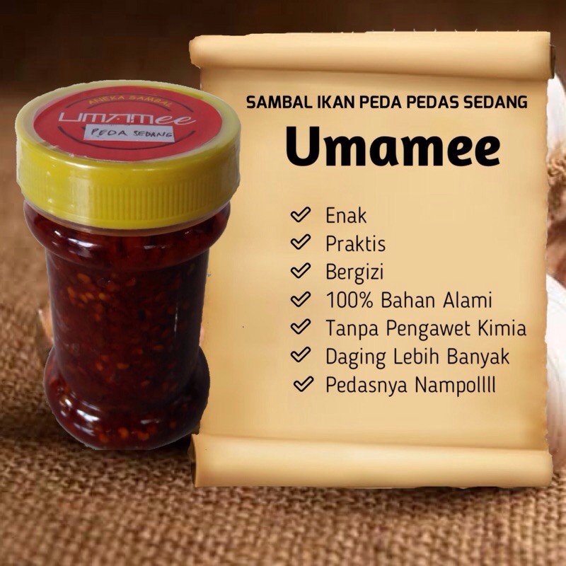 

Sambla Ikan Peda Pedas Sedang