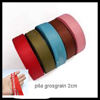 Pita Grosgrain 2cm/Pita Kado 3/4 inc Meteran