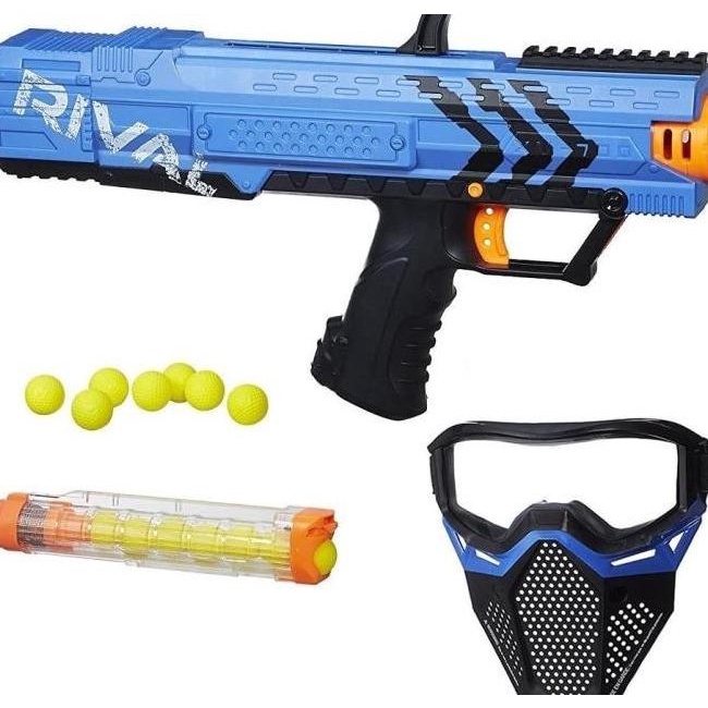 Nerf Rival Apollo Xv-700 Blaster Starter Set/Kit With Face Mask