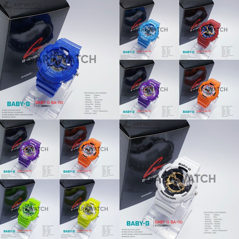 Jamtangan Digital CASIO BABY-G BA-110