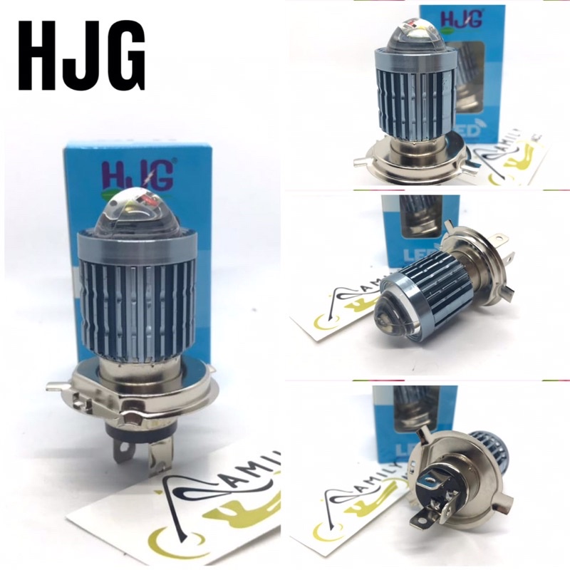 Lampu LED H4 Laser Hi/Loo 18 Watt | Bulb H4 Laser LED Motor Vixion Scoopy Ninja R25 Klx 150/250 DLL