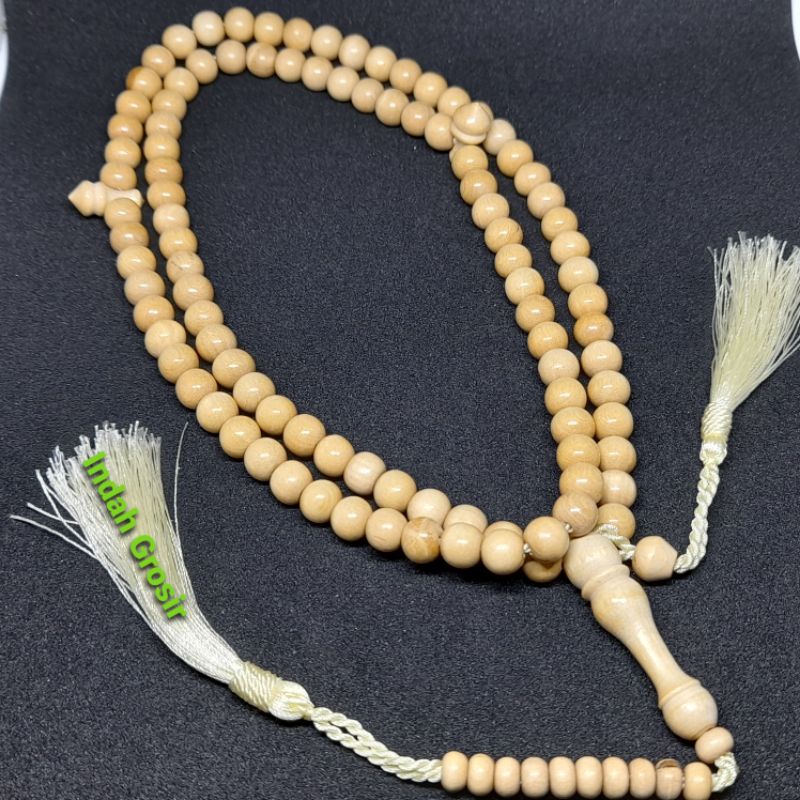 TASBIH KAYU KEMUNING GADING 8MM 99BUTIR ORIGINAL