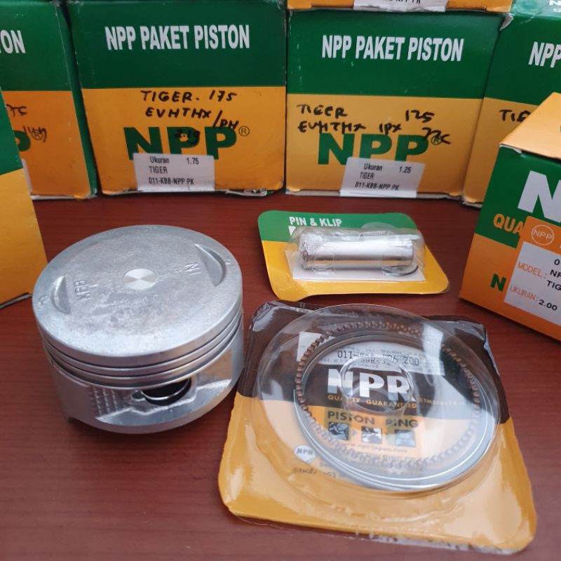 piston kit npp tiger new tiger revo ov 125 150 175 200 seher ring komplit paket set