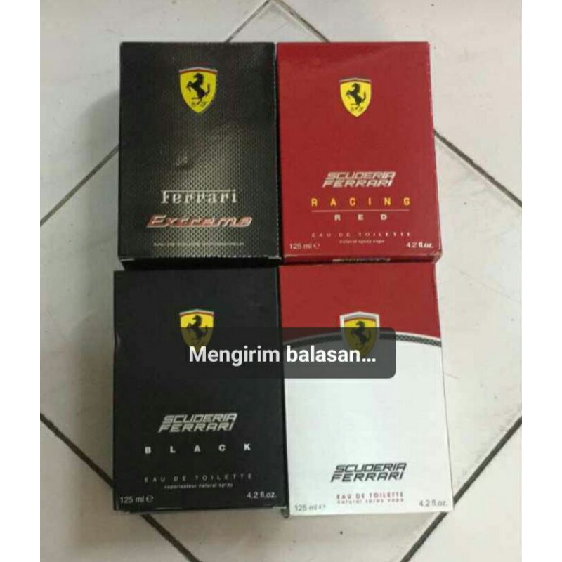 FERRARI PARFUME 125ML FULL BOX