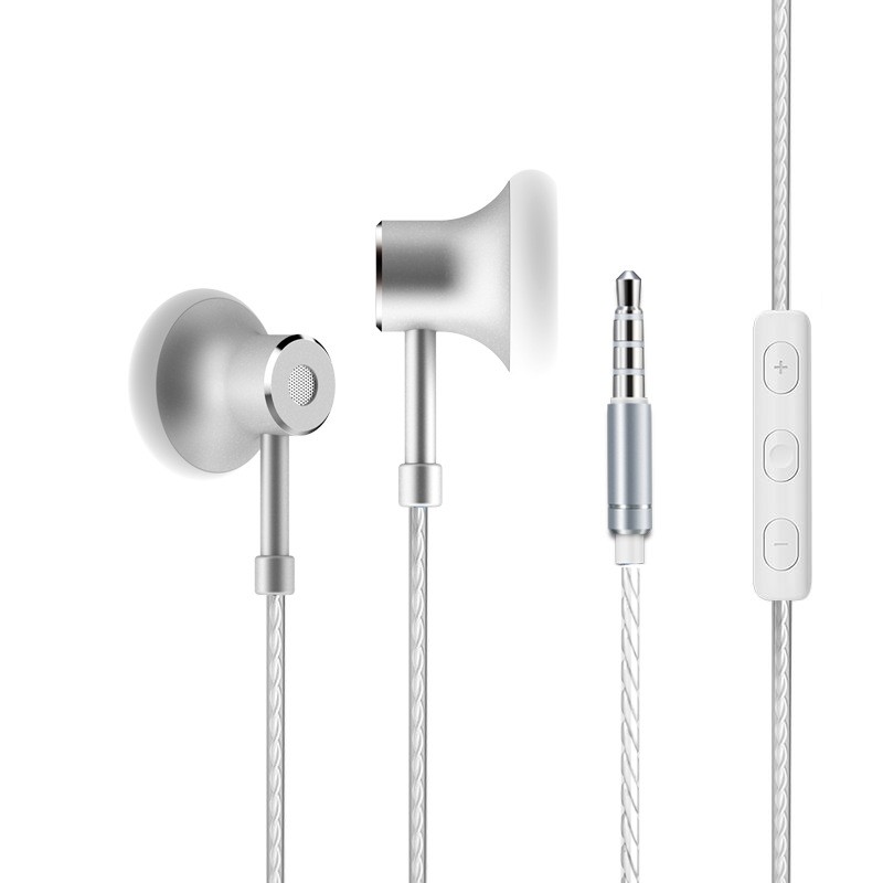 Headroom Ms16 Earphone In Ear Sport Dengan Mic Untuk Handphone / Pc / Tablet