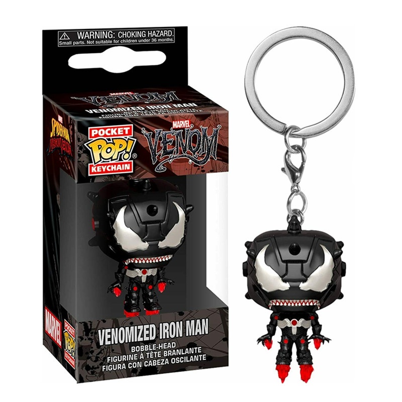 Funko POP Action Figure Alien vs Gantungan Kunci Boneka Action Figure Predator Cyborg Venom Jack Bahan PVC Untuk Hadiah