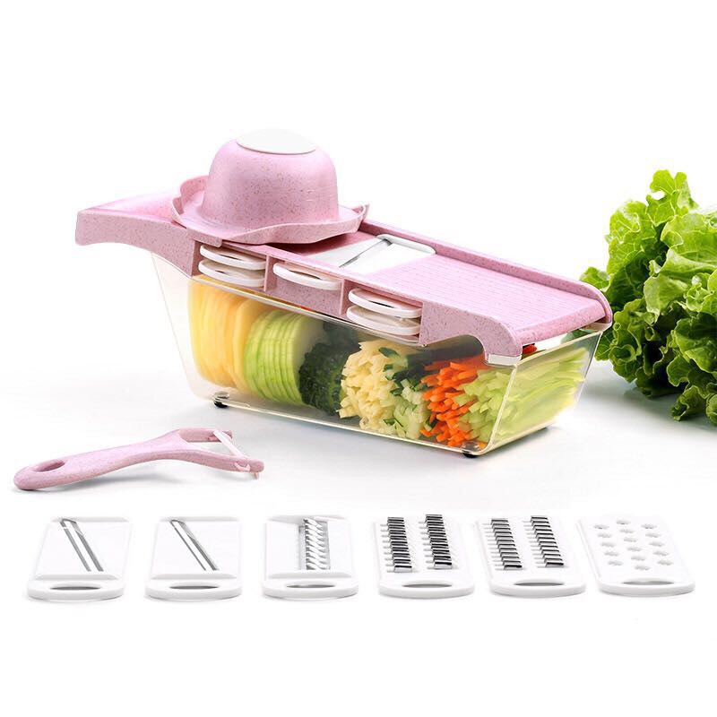 7in1 New Mandoline Slicer Vegetable Cutter