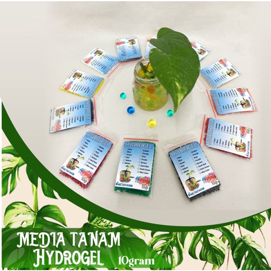 Media Tanam Hydrogel / Hidrogel isi 10 gram