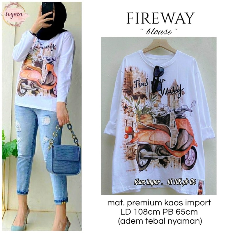 FIREWAY BLOUSE BY SEYMA