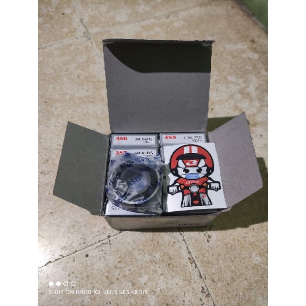 klaker kleker bearing napgear velg RCB,brt chemco, vrossi pnp yamaha, gl, mp, cb FREE stiker