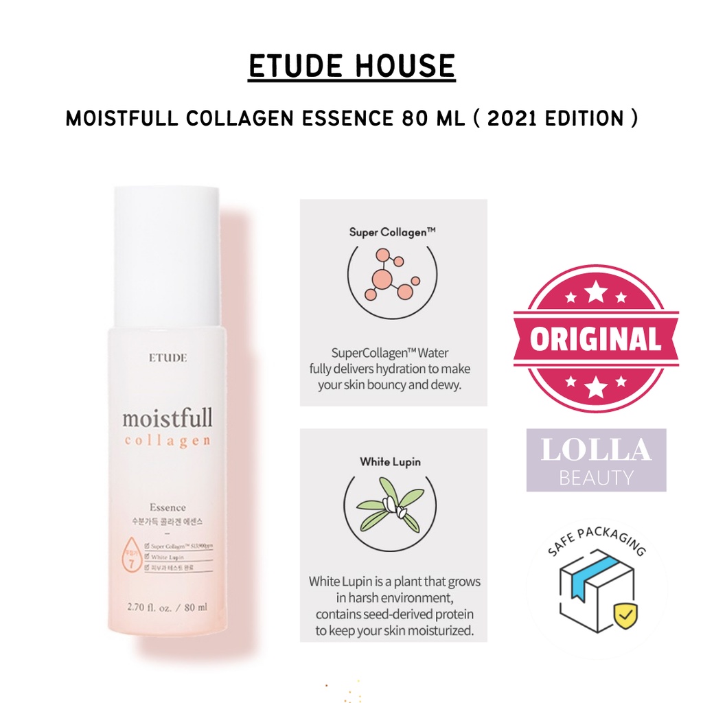 ETUDE HOUSE - Moistfull Collagen Essence 80ml ( 2021 EDITION)