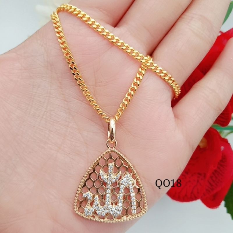 kalung xuping lapis emas