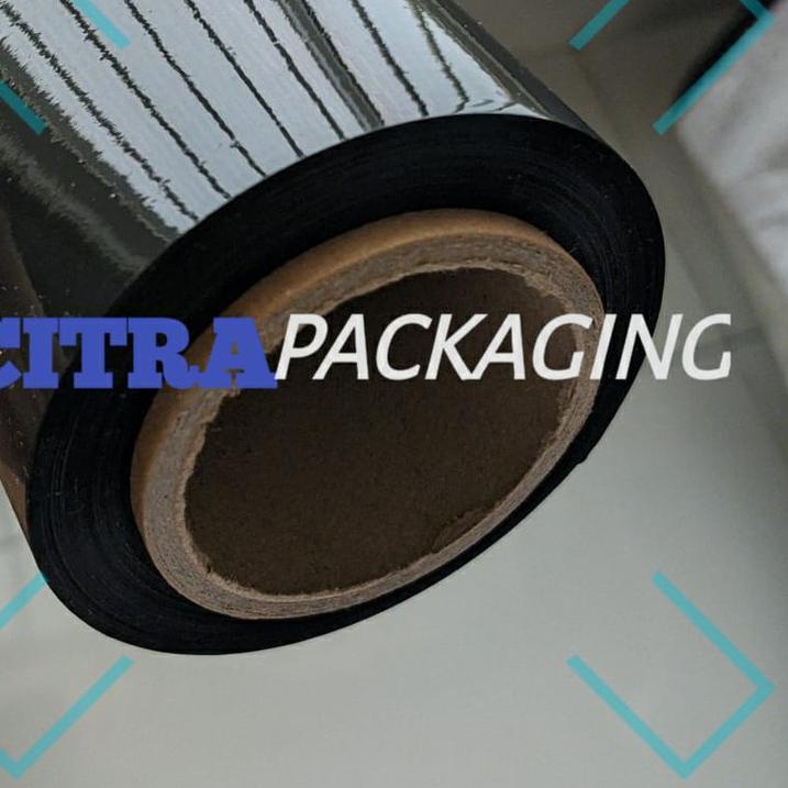 

PLASTIK WRAP - WRAPING HITAM - STRETCH FILM BLACK 20 CM X 250M