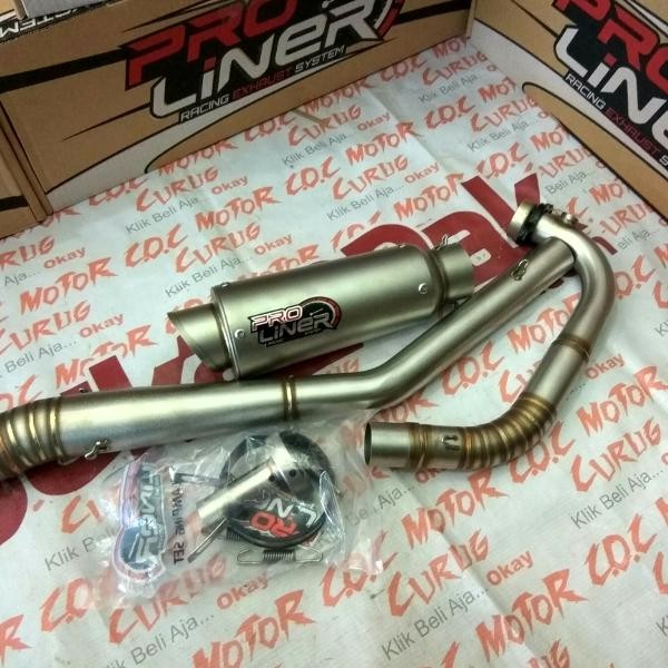 Knalpot Proliner Satria All New Fu 150 Injeksi Bore Up 200cc